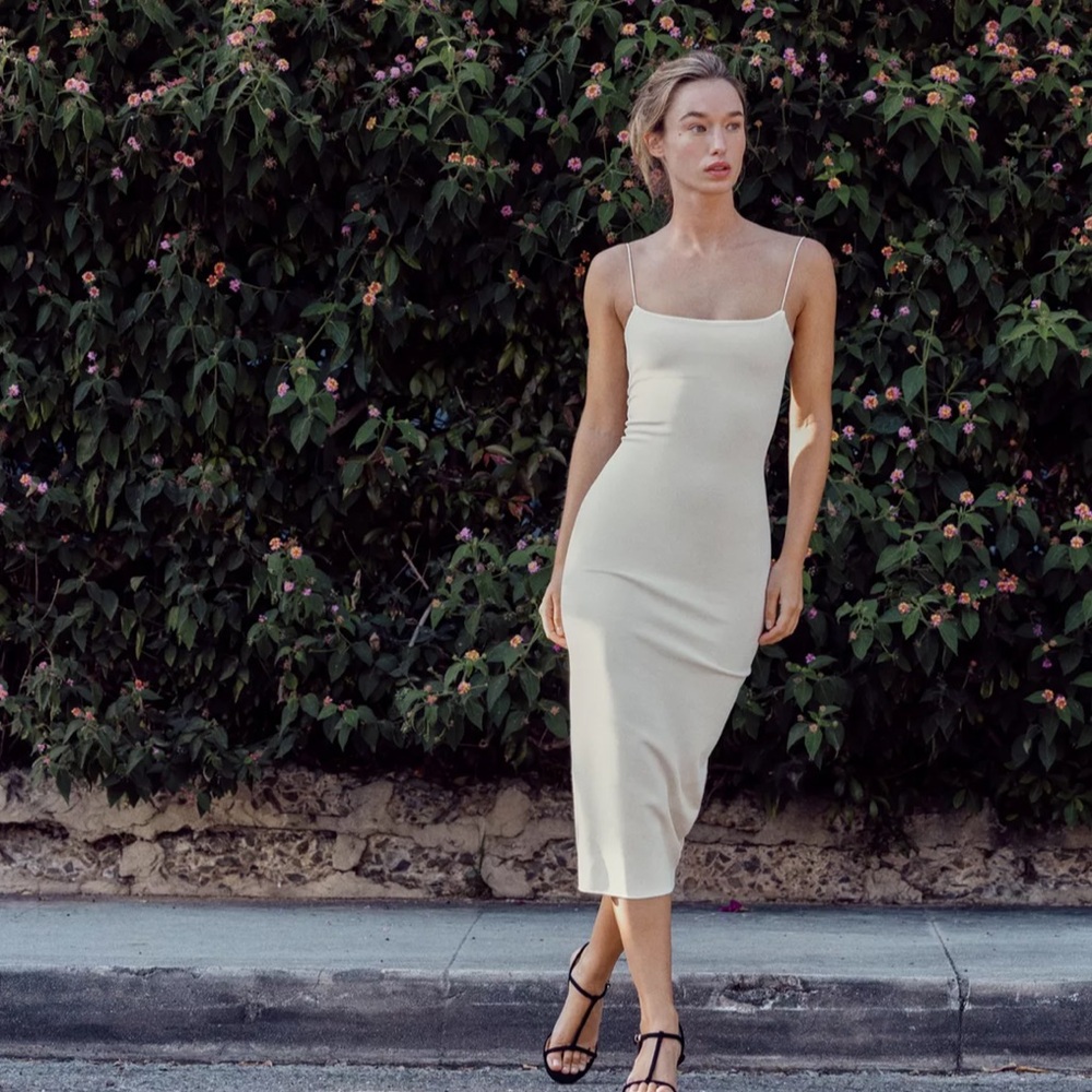Zara Stretch Midi Dress